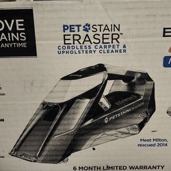 Bissell Pet Stain Removal Vacuum New
