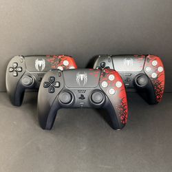 PS5 Controller Spider-Man 2 Edition - Lot Of 3