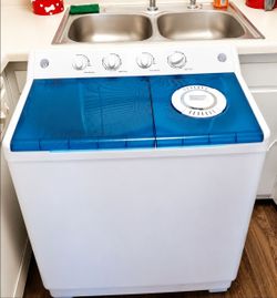 40lbs portable washing and spin combo