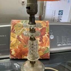 Vintage Glass Lamp
