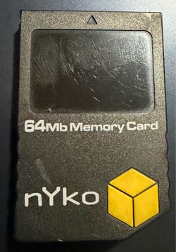 64mb GameCube Memory Card