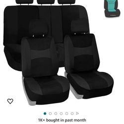 New FREE Black Car Seat Covers