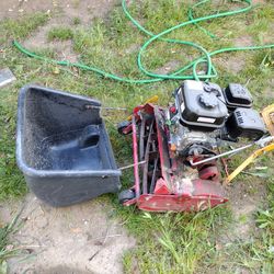 Mclane Reel Mower- 7 blade- Brand new engine.