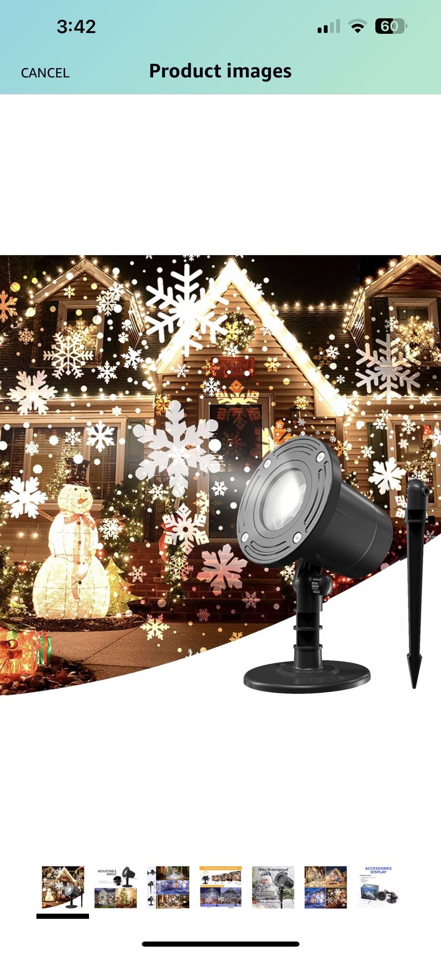 Snowflake Projector