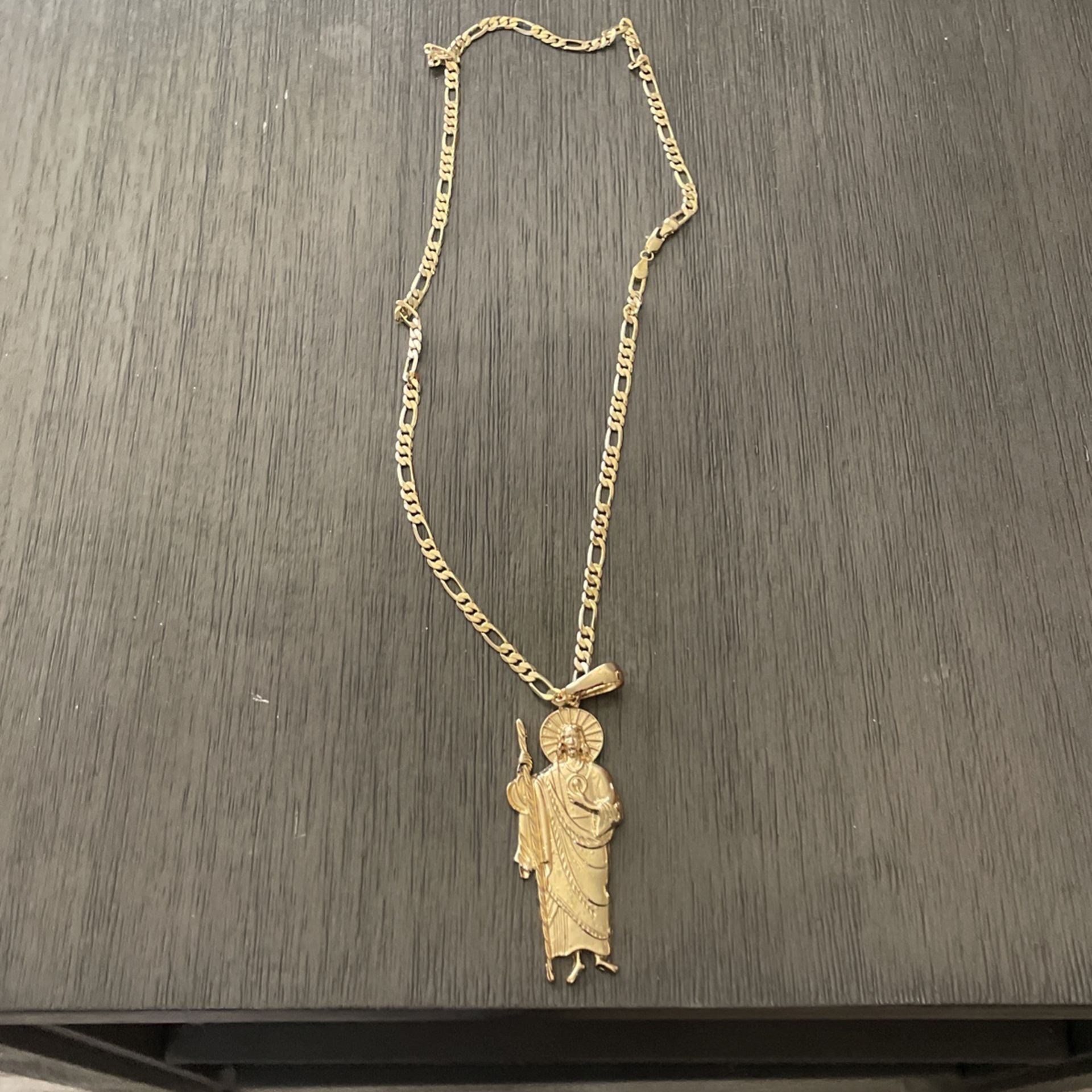 San Judas 10k Gold Chain