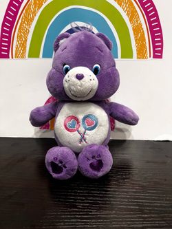 CARE BEAR  8 1/2 INCH - SHARE BEAR