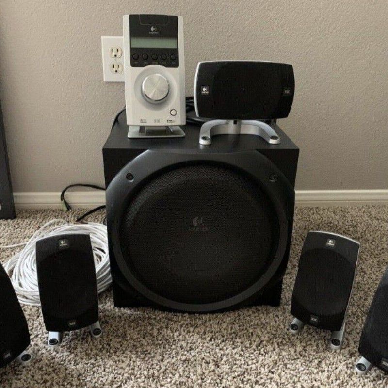 Logitech Z5500 Surround Speaker System (Mint)