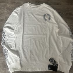 Chrome Heart Long Sleeve -White