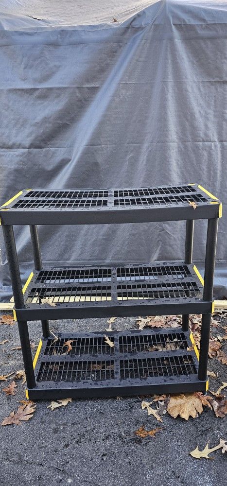 Plastic Shelving Unit