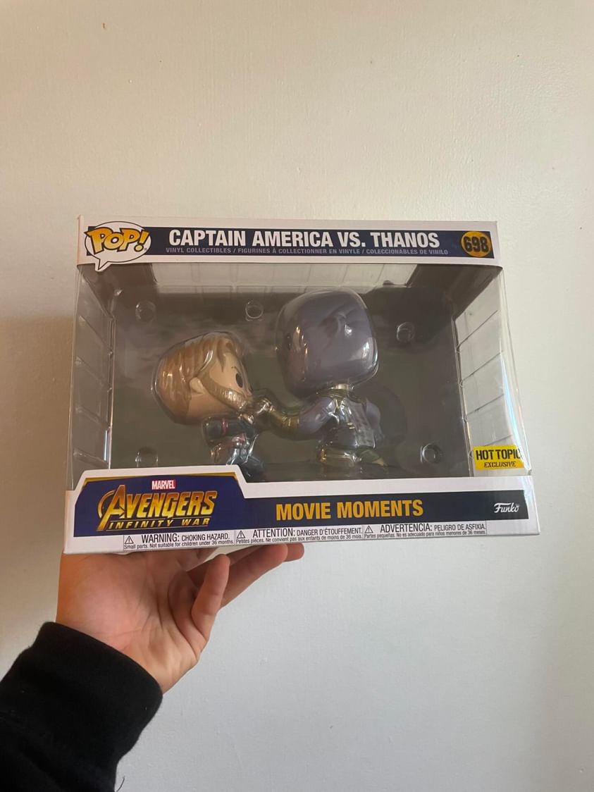 Captain America Vs Thanos 