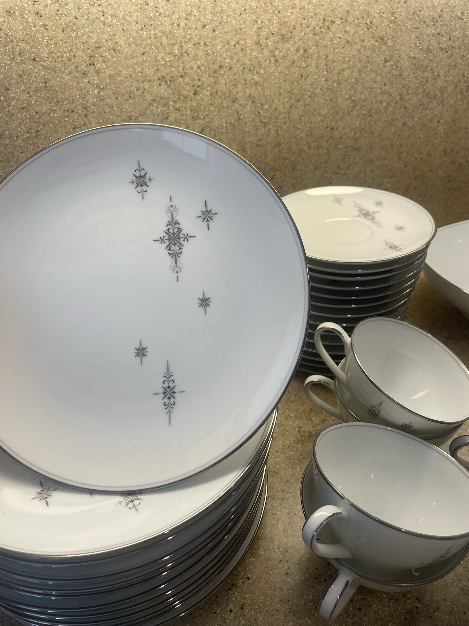 Beautiful Vintage Noritake Japan Stella Fine China Set