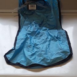 Pink And Blue Pet Raincoat 