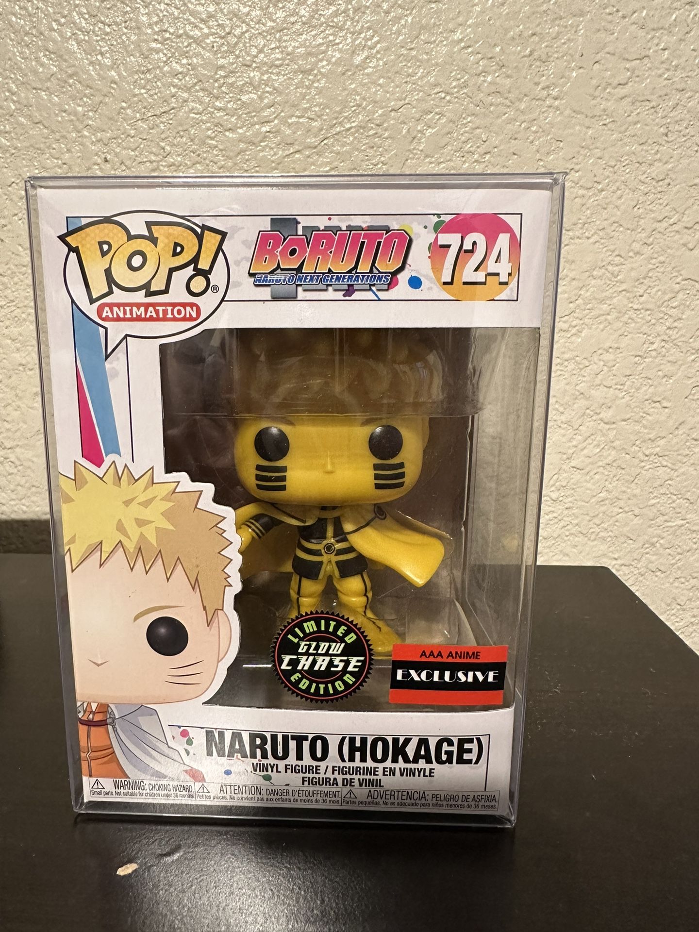  Funko Boruto Naruto (Hokage) Pop Figure (AAA Anime Exclusive) :  Toys & Games