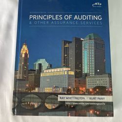Principles Of Auditing & Other Assurance Services