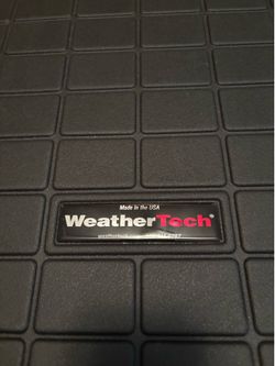 Weather Tech Cargo Matt  Black