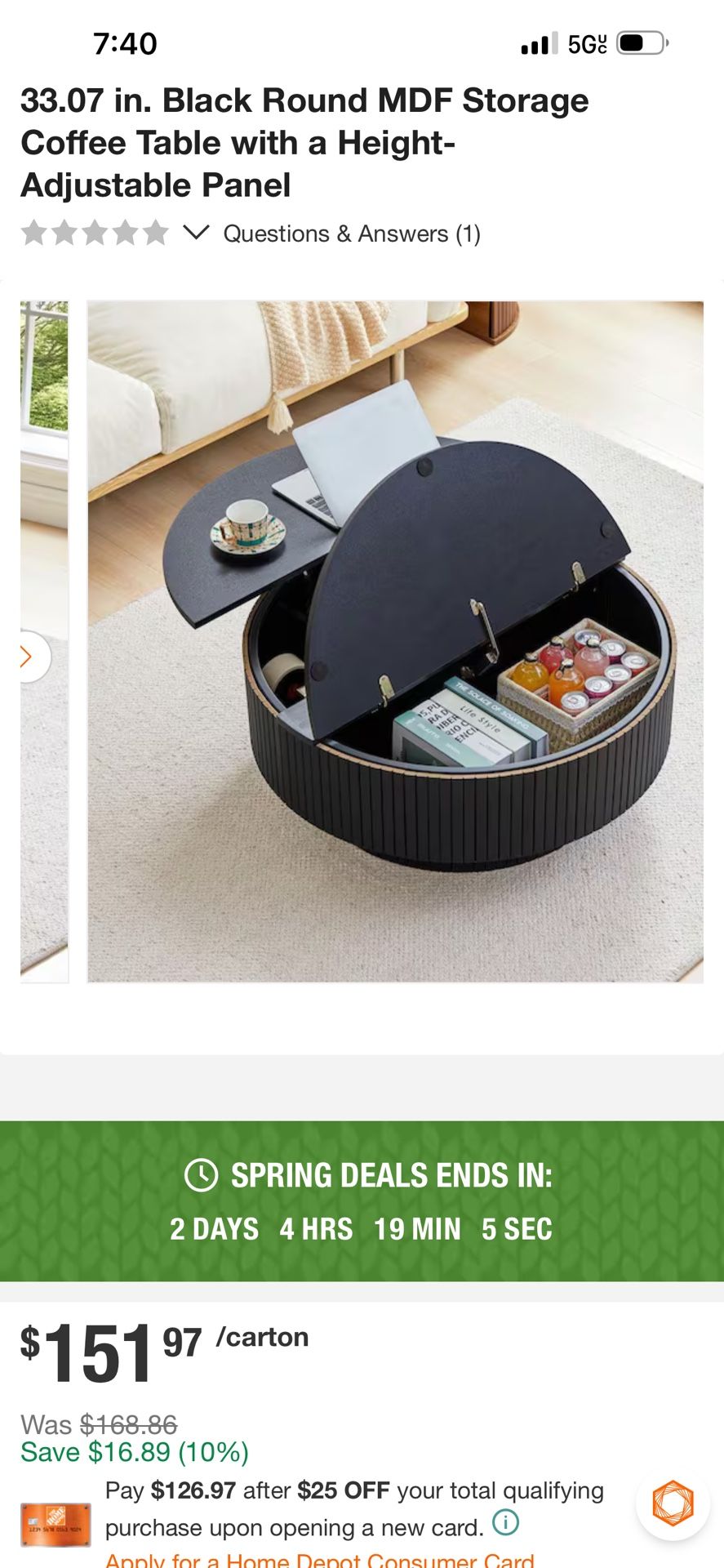 Beautiful Coffe Table