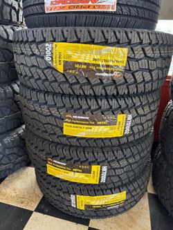 ✅💯Lt 31x10.50R15 vendo set de llantas nuevas headway all-terrain