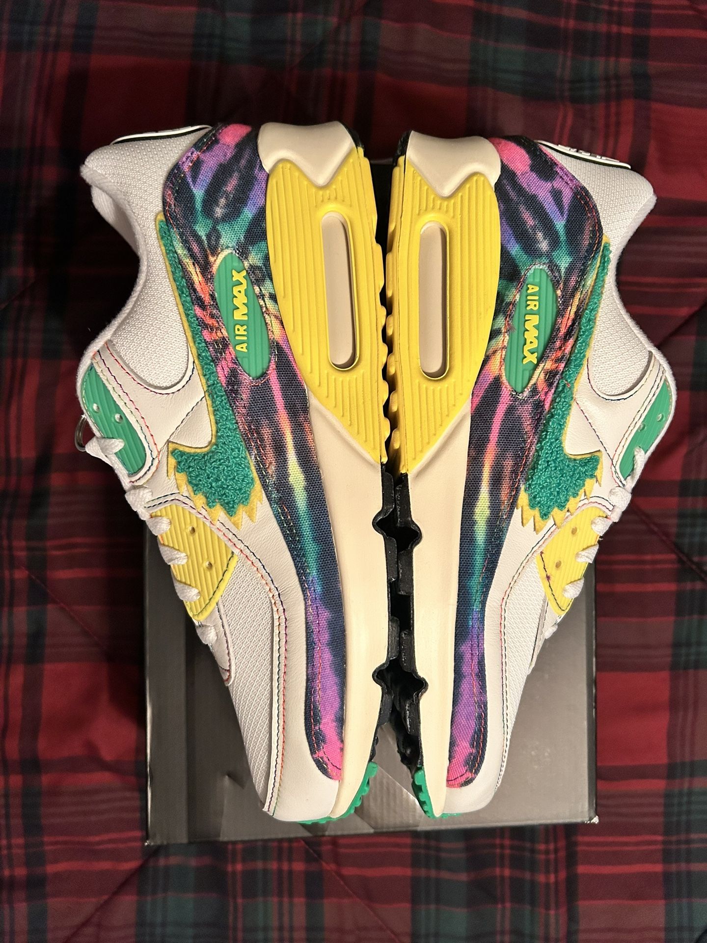 Nike Air Max 90 - Grateful Dead / University Of Oregon - DS Size 12