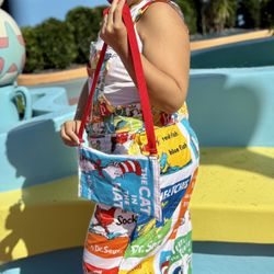 custom handmade  CHARACTER adjustable bag/purse!!