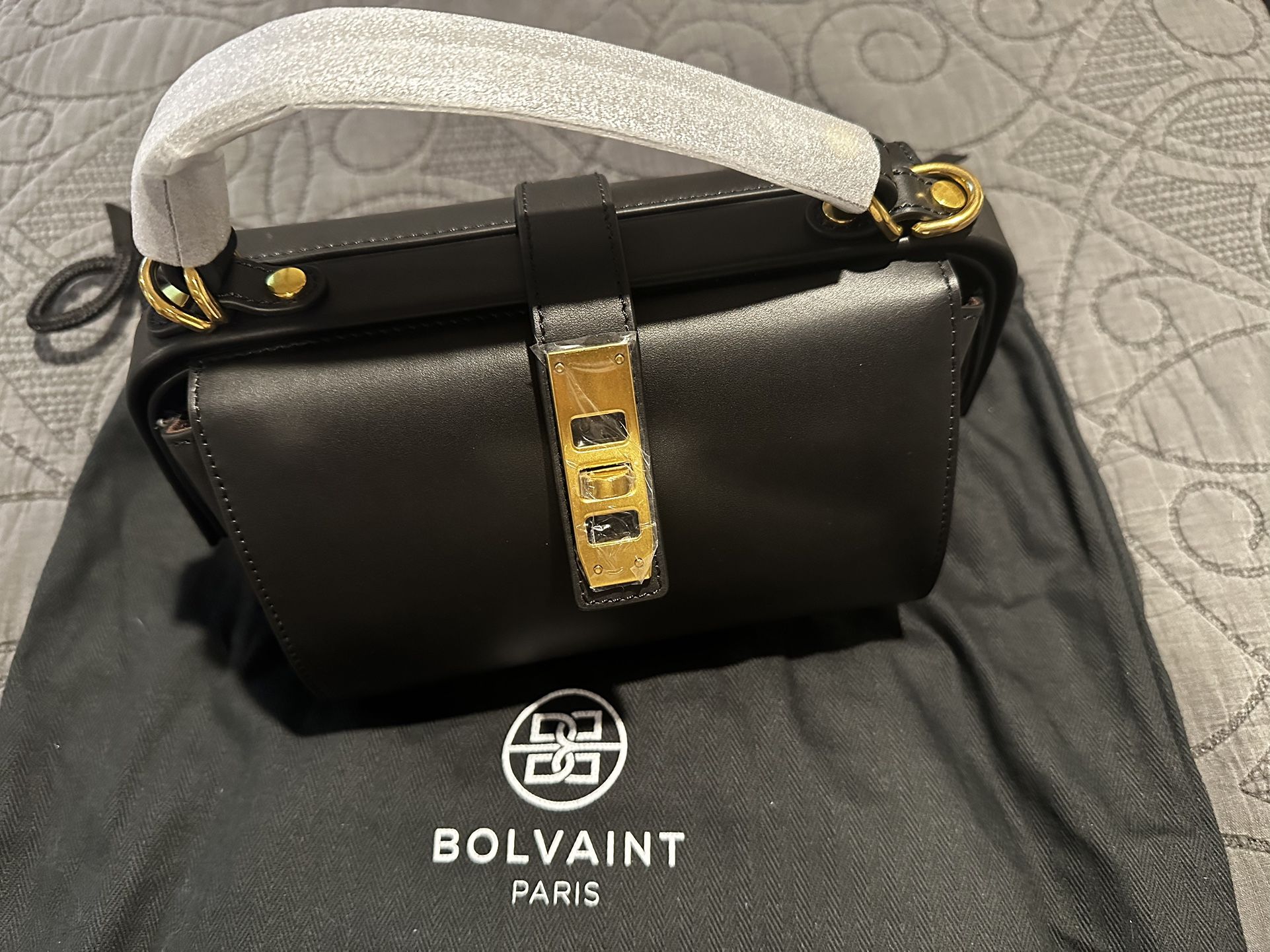  Bolvaint  PurseThe  (Eloise Noir Clasped Bag)