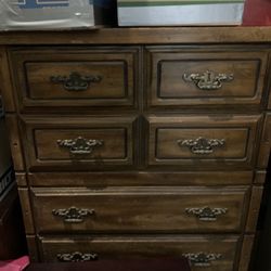 Antique Wooden Dresser