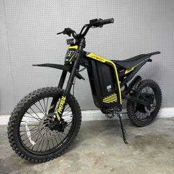 44mph Electric Dirt Bike EBike | JasionBike Patrol