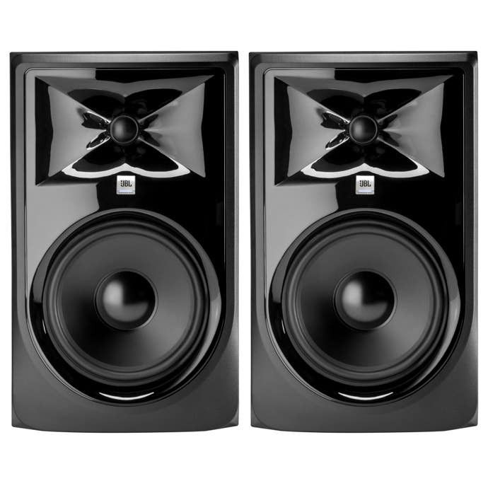2 JBL LSR308 Mk2 Powered Monitors *used