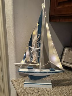 Nautical Boat Decor That Lights Up 