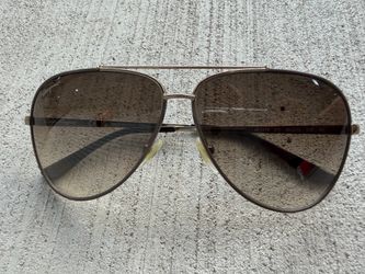 Salvatore Ferragamo Aviator Sunglasses SF131S 211 Brown Gradient Made in Italy