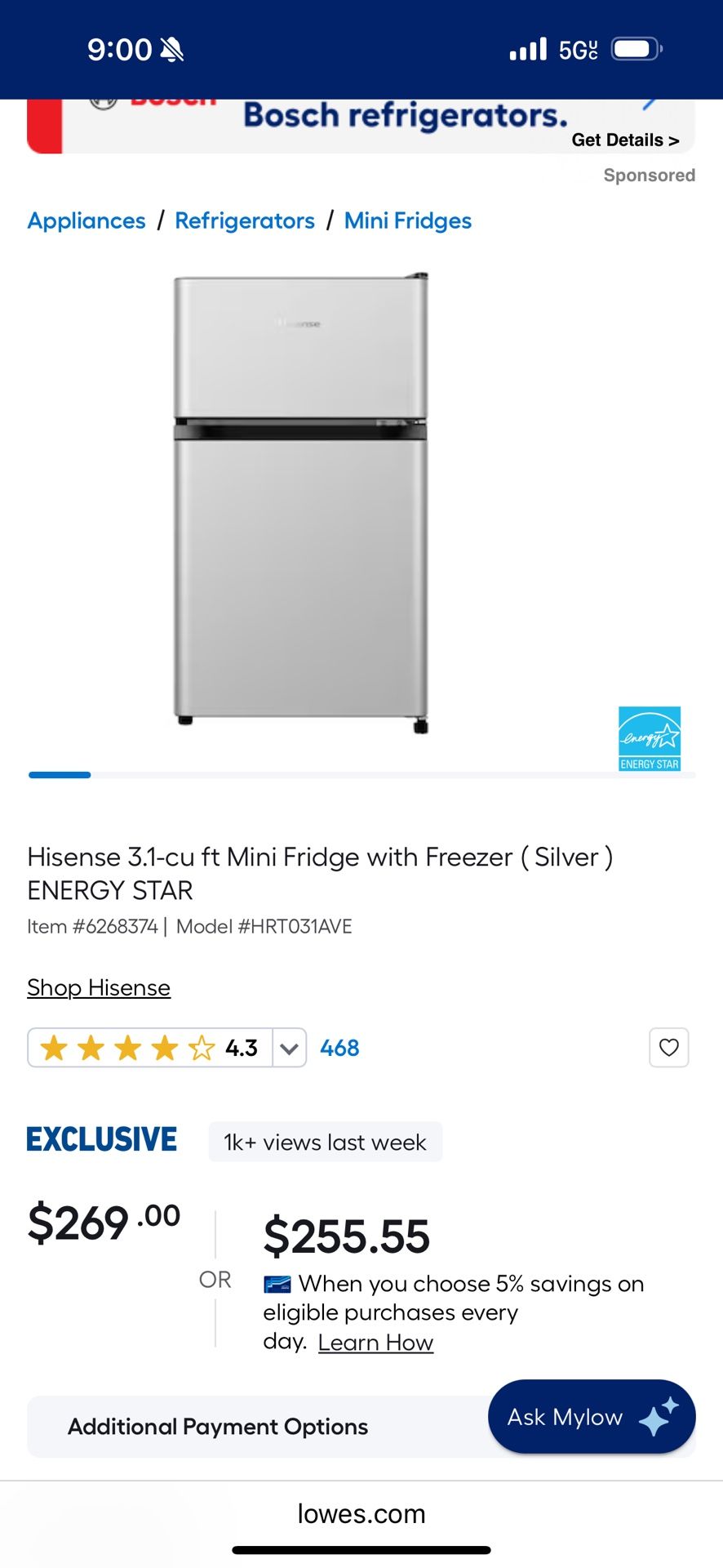 fridge hisense $150,All Products : American Fashion Style Bags On Sale