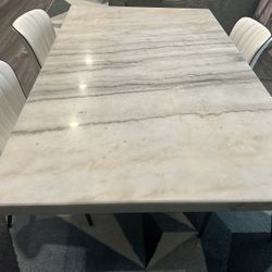 Marble Dining Set