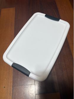 Sterilite 18 Qt Storage Box with Latch Lid
