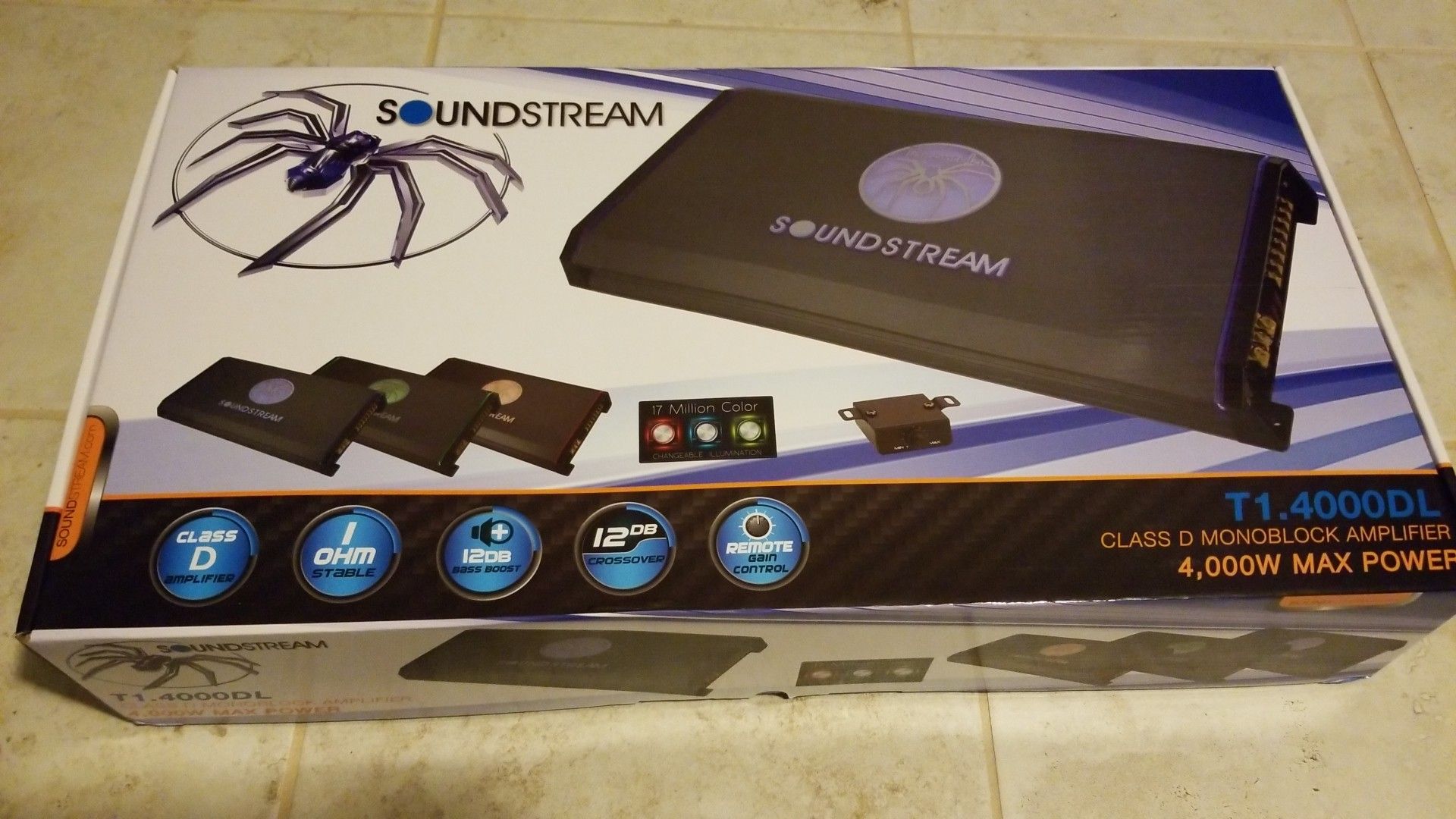 Soundstream Tarantula series 4000Watt AMP