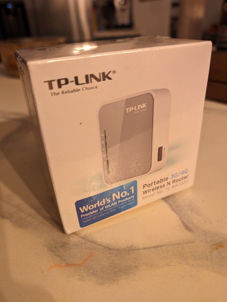 TP-Link 3G/4G Wireless N Router TL-MR3020 Portable Travel Modem