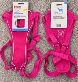 NEW Boots & Barkley Large Pink Dog Harness - $10