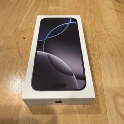 Brand New iPhone 16 Pro Max – 256GB – Black Titanium (T-Mobile)