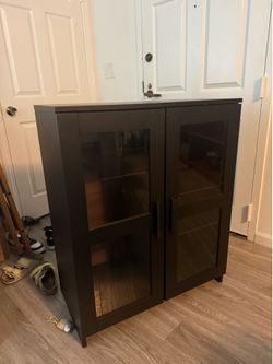 Wood Bar Cart or Cabinet - Great Condition