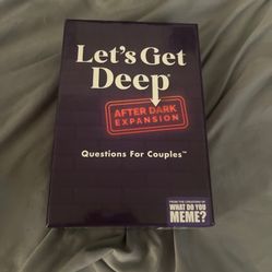 Let’s Get Deep Questions For Couples Card Game