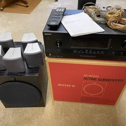 Sony Home Theater Surround Sound System