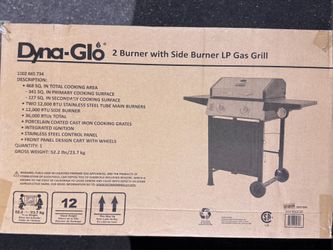 BBQ Grill - 2 burners
