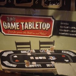 Three In One Game Table Top