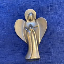 Vintage Suellen Pewter Angel Figurine 