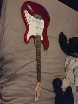 Hamer SLAMMER Candy Red Burst Solid Body Electric Guitar