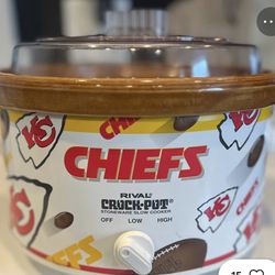 1995 Vintage KC Cheifs Crock Pot