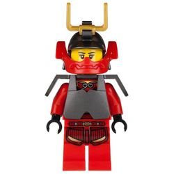 Lego Ninjago Red SAMURAI X NINJA MINIFIG - Nya Female Minifigure