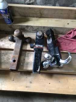 Ball hitch all 3 for sale