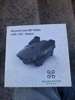 2017 New Open Box Beginner Quadcopter Drone - Live HD Video 120° Vision