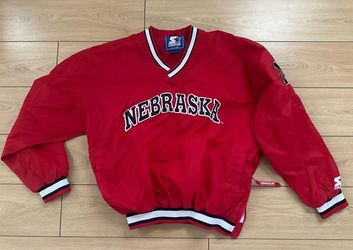 Vintage Starter Nebraska Cornhuskers Windbreaker Sweater Men’s Size M