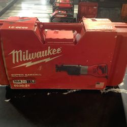 Milwaukee Super Sawzall New