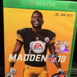 Madden 19 Xbox One game